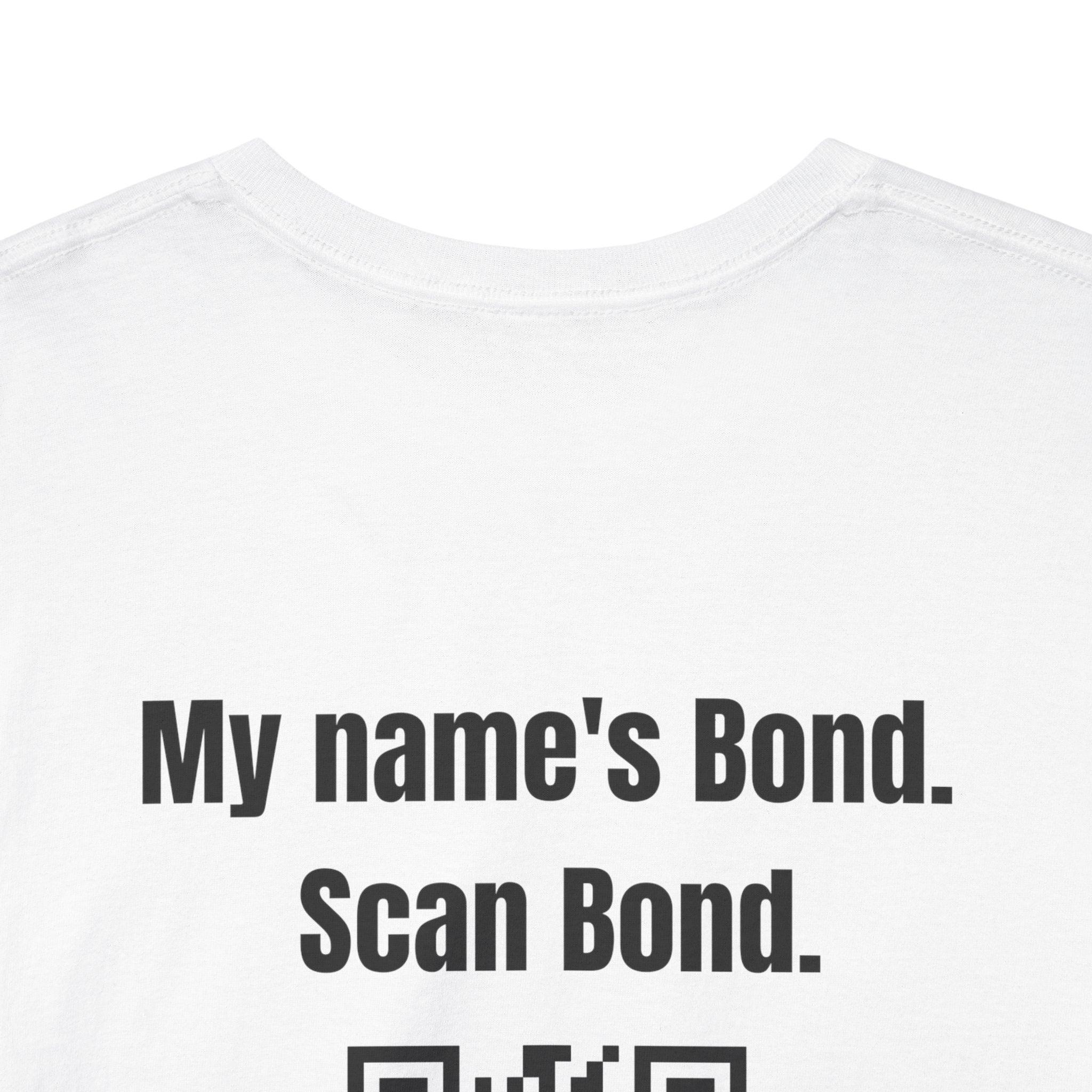 My Name is Bond QR Code T-Shirt