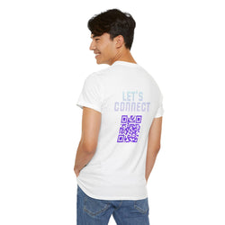 Let's Connect QR Code T-Shirt - Tech Influencers Special