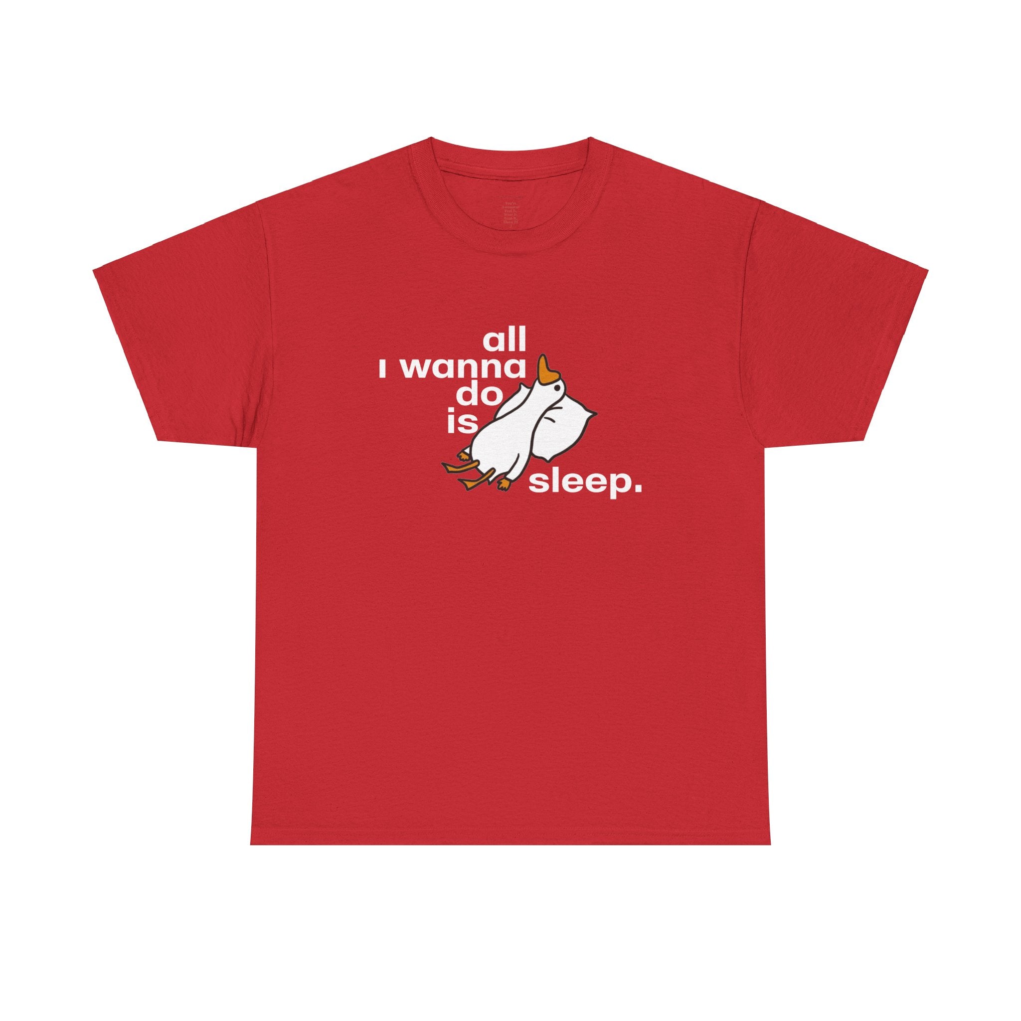 Silly Goose - All I Wanna Do Is Sleep Duck T-Shirt - Colors