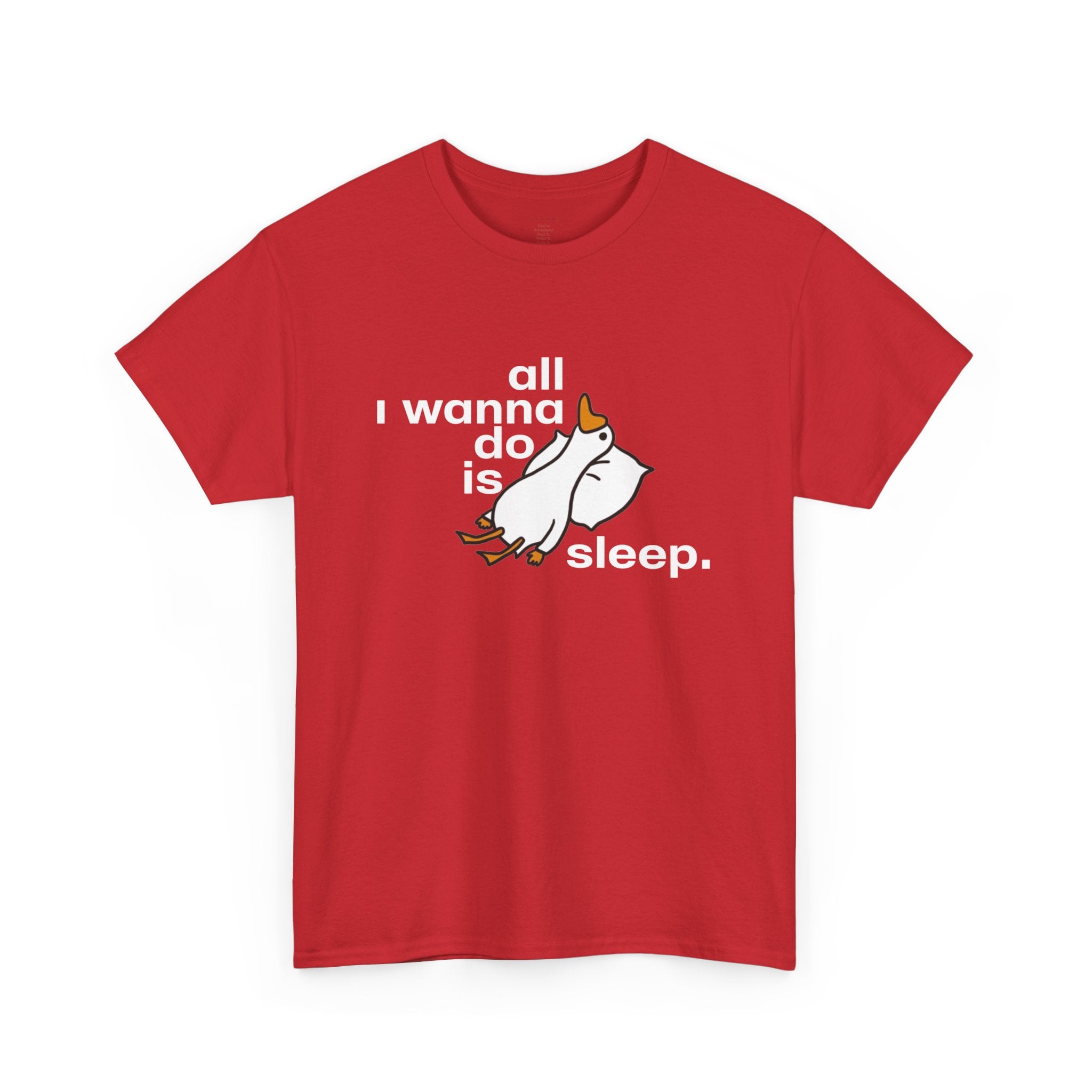 Silly Goose - All I Wanna Do Is Sleep Duck T-Shirt - Colors