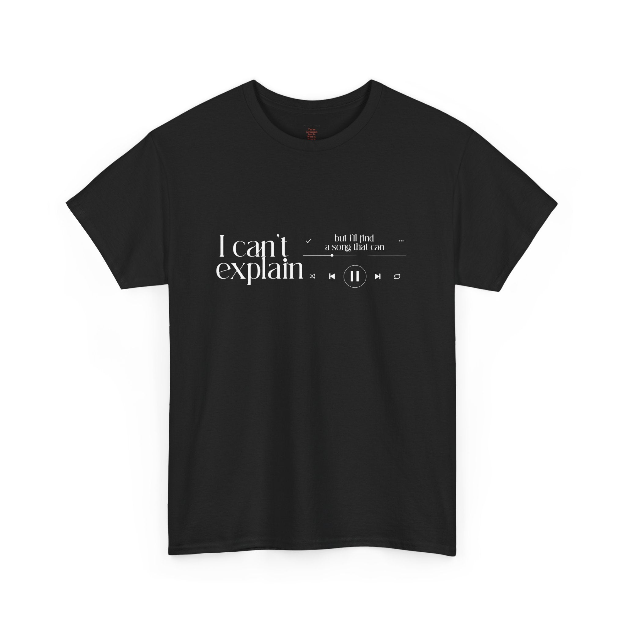 I Can't Explain T-Shirt - Black