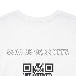 Scan Me Up, Scotty! QR Code T-Shirt