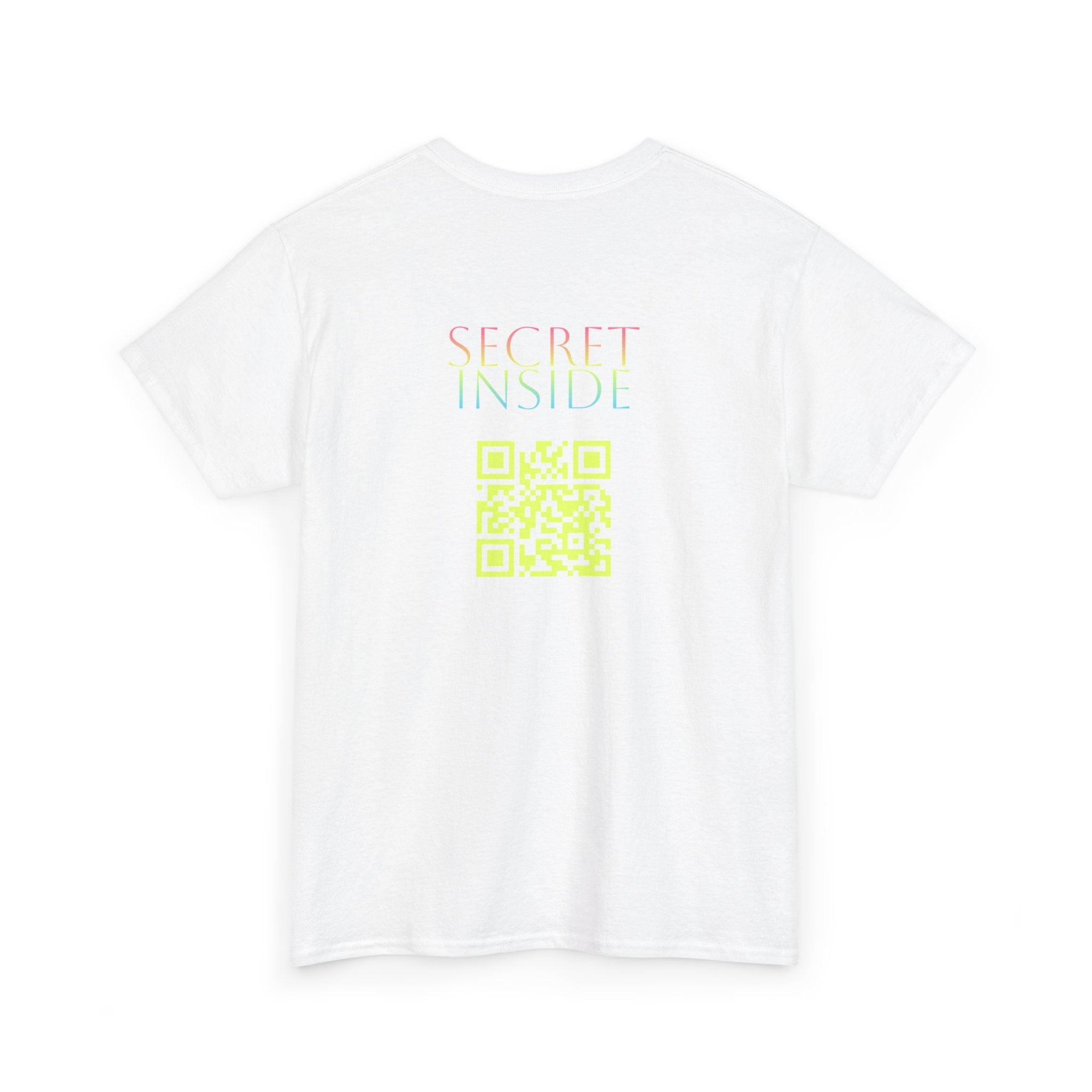 Secret Inside QR Code T-Shirt