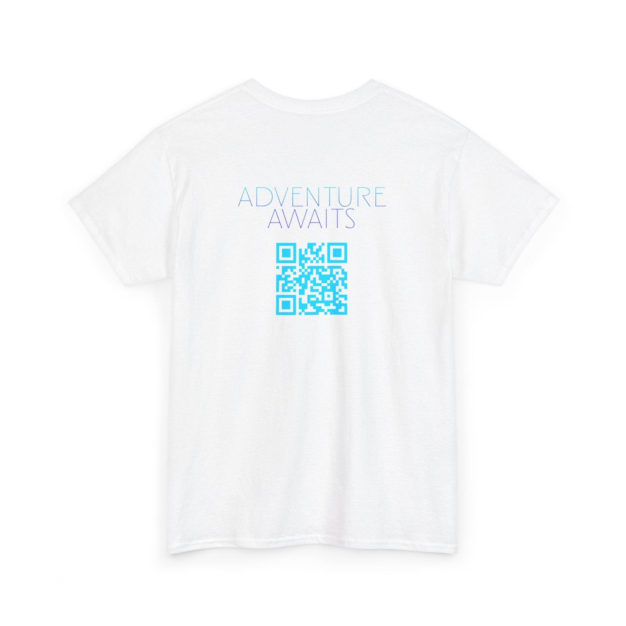 Adventure Awaits QR Code T-Shirt