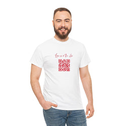 Love Is in the Air QR Code T-Shirt