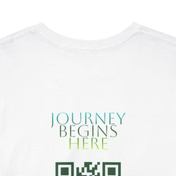 Journey Begins Here QR Code T-Shirt