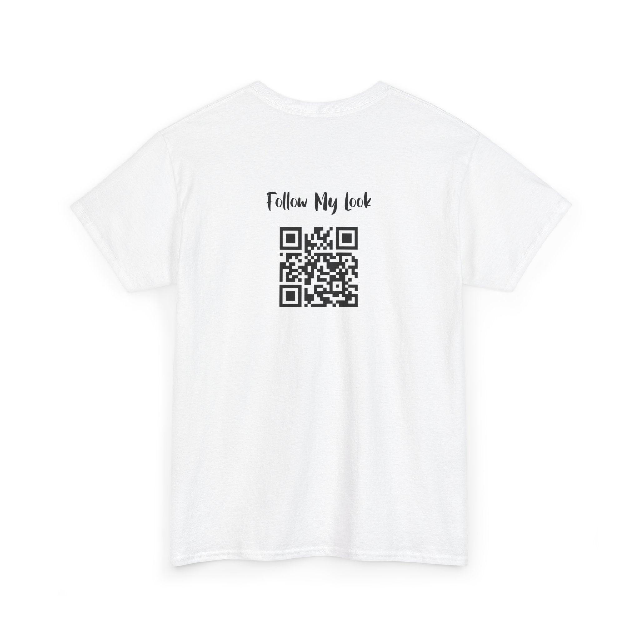 Follow My Look QR Code T-Shirt - Fashion Influencers Special