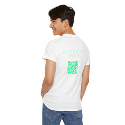 Adventure Awaits QR Code T-Shirt - Green