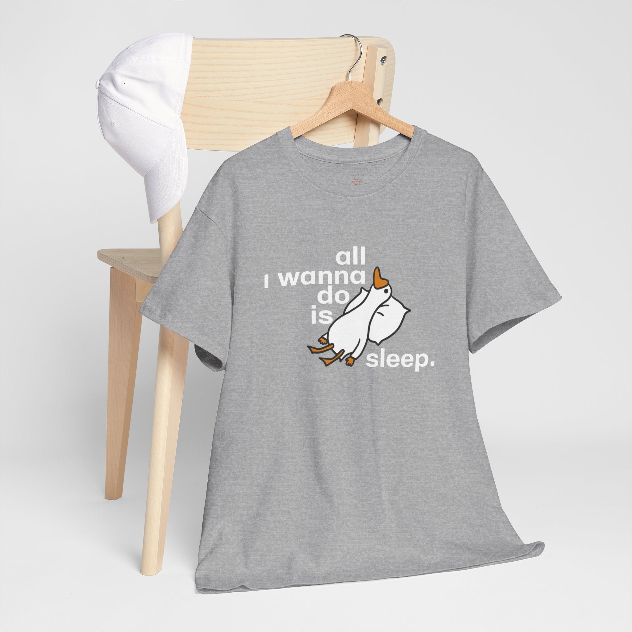 Silly Goose - All I Wanna Do Is Sleep Duck T-Shirt - Colors