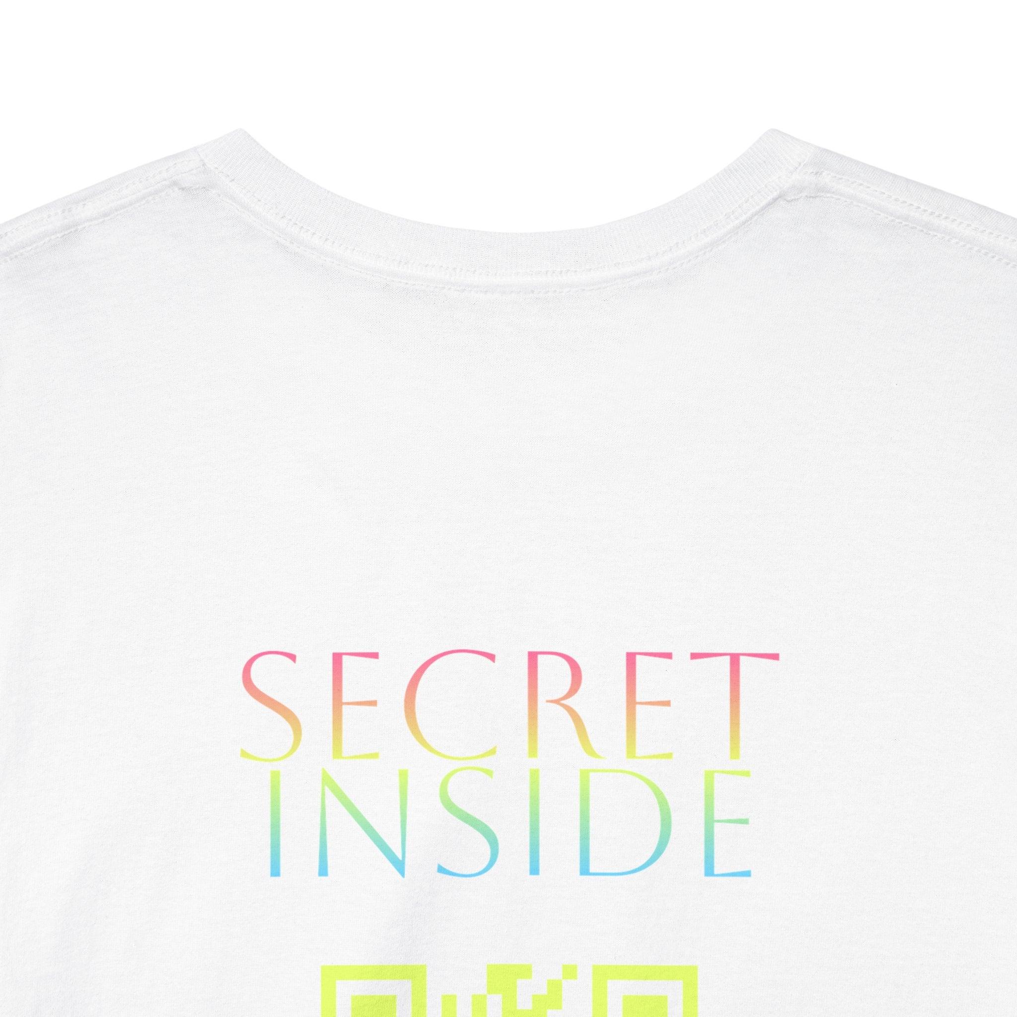 Secret Inside QR Code T-Shirt