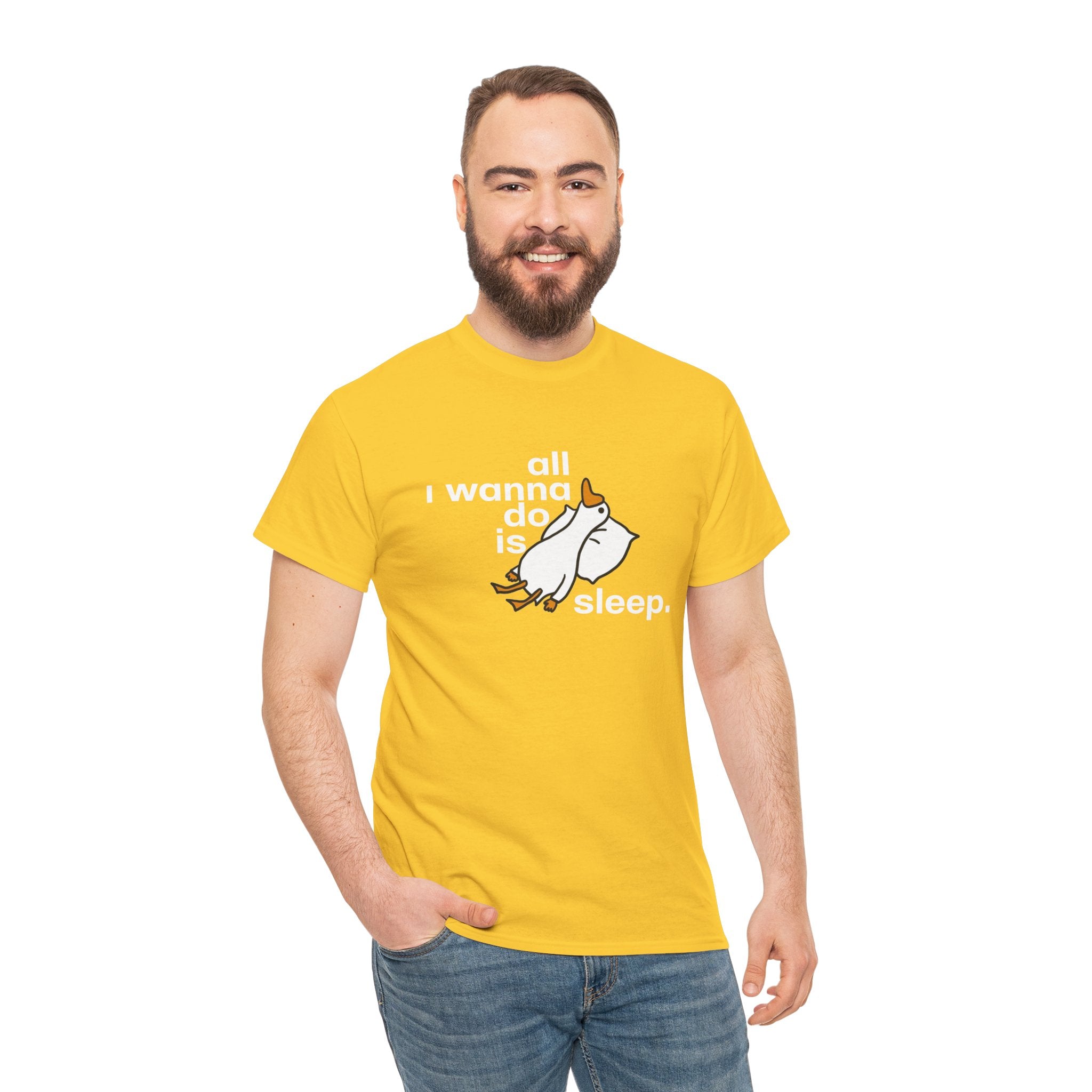 Silly Goose - All I Wanna Do Is Sleep Duck T-Shirt - Colors