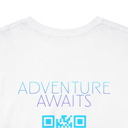 Adventure Awaits QR Code T-Shirt